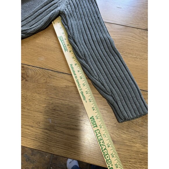 Woolrich Women Crewneck‎ Sweater Size XL Cotton Fisherman Knit Heavy Classic - Picture 7 of 11